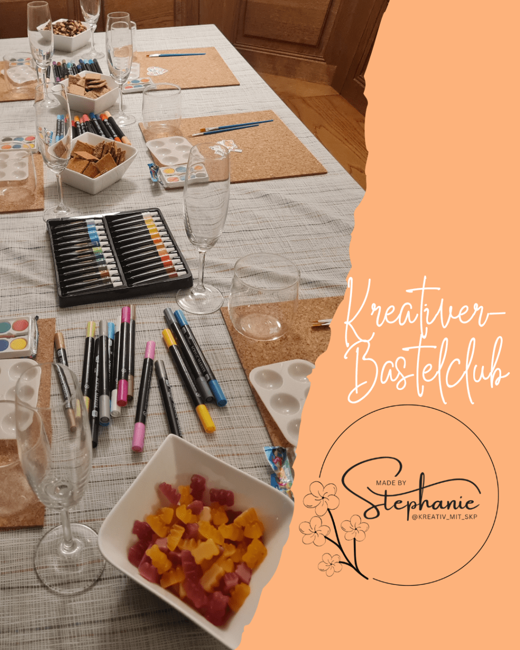 Premiere gelungen: Unser erstes Treffen im Kreativ-Bastelclub👩‍🎨🖌✂️